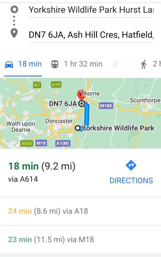 Hilltop Place Suites Near Doncaster Racecourse Екстериор снимка