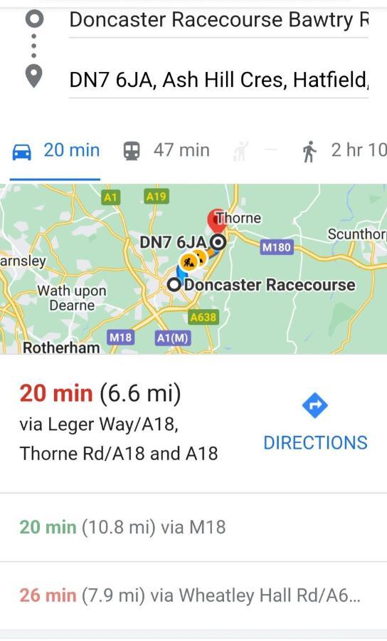 Hilltop Place Suites Near Doncaster Racecourse Екстериор снимка
