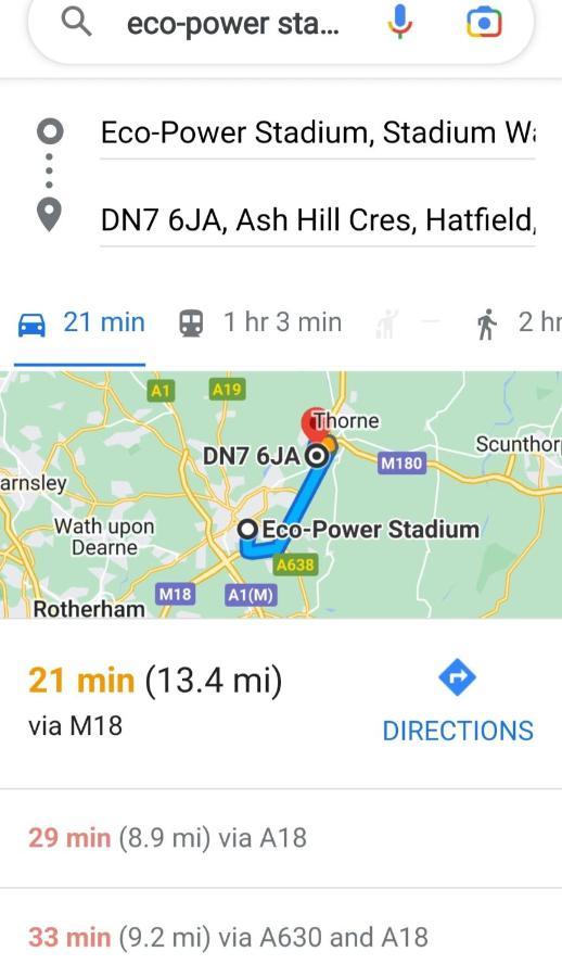 Hilltop Place Suites Near Doncaster Racecourse Екстериор снимка